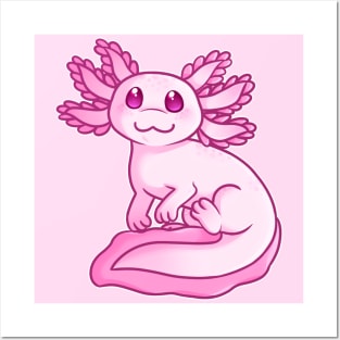 Axolotl Posters and Art